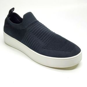 Steve Madden Beale Black Fabric Slip-on Loafer Style Sneakers